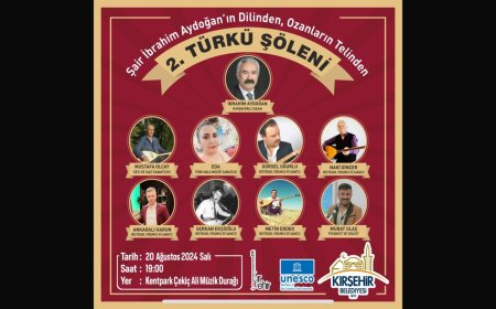 UNESCO Müzik Şehri Kırşehir'de Türkü Şöleni Coşkusu