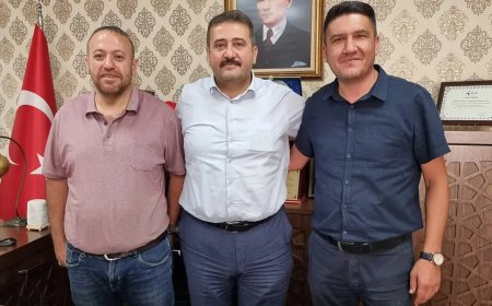 İşkur İl Müdürü Metin Ülgen’e Kaman’dan Ziyaret