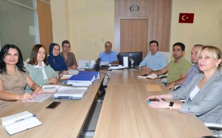 İl sağlık Müdürlüğünde  Değerlendirme Toplantısı