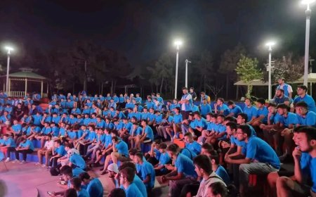 Ahi Evran gençlik kampında bağımlılık ile mücadele eğitimi