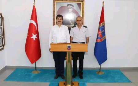 Milletvekili Erkan’dan J.Kd. Alb. Sadık Gülecen’e Teşekkür