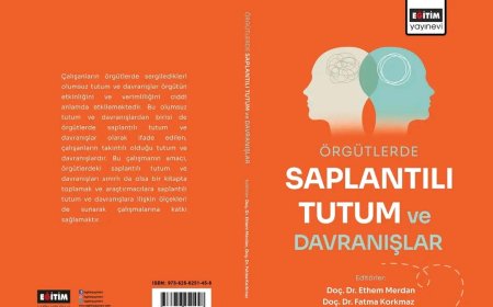 Doç. Dr. Ethem Merdan ve Doç. Dr. Fatma Korkmaz'ın Editörlüğünü Yaptığı "Örgütlerde Saplantılı Tutum ve Davranışlar" Kitabı Yayınlandı