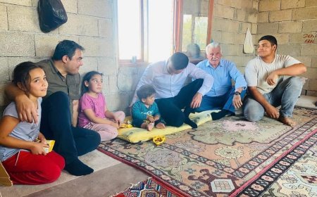 Çiçekdağı Kaymakamı Mevsimlik Tarım İşçilerini Ziyaret Etti