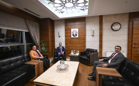 AK Parti Kırşehir İl Başkanlığı'ndan Bakan Kacır'a Ziyaret