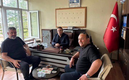 Boztepe Kaymakamı Hamza Erdem’den Karacaören Köyü Ziyareti