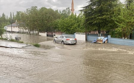 Kırşehir'de sel felaketi: 1 kişi yaşamını yitirdi