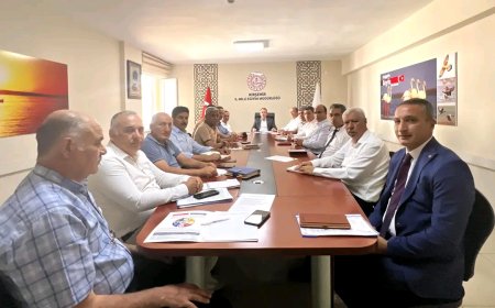 Kırşehir’de İlçe Millî Eğitim Müdürleri Kurulu Toplantısı Yapıldı