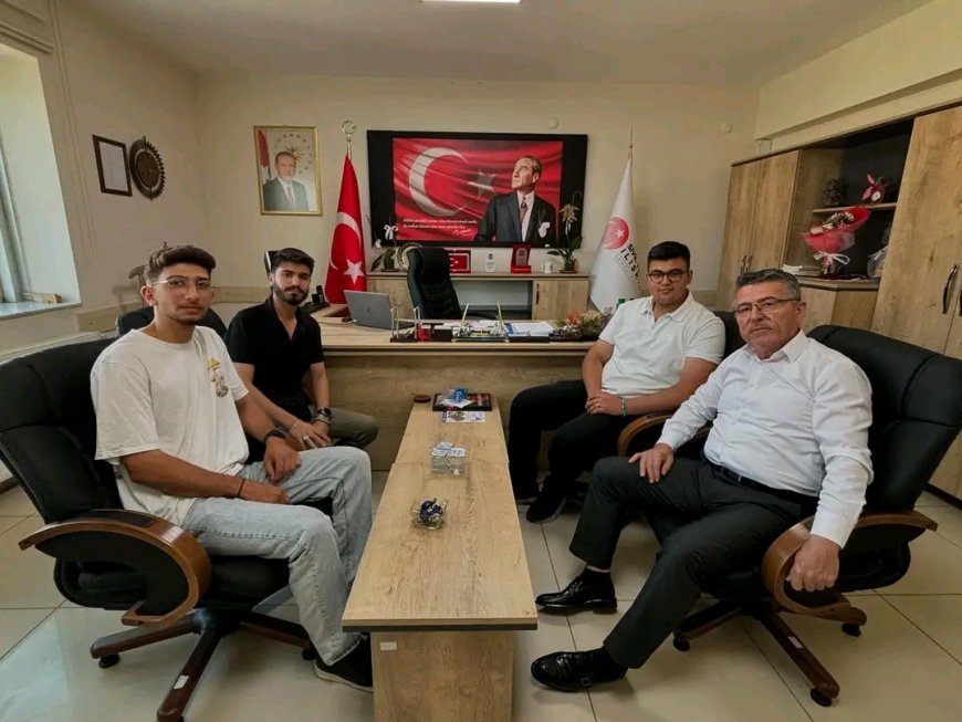 İlge Gençlik Bilişim Derneğinden STK il müdürüne Ziyaret
