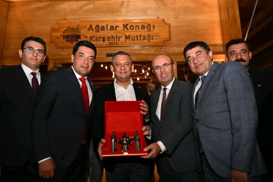 CHP Genel Başkanı Özgür Özel, Kırşehir'i  Ziyaret Etti