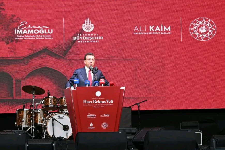 Kırşehir Belediye Başkanı Ekicioğlu Hacı Bektaşi Veli Anma Festivalinde