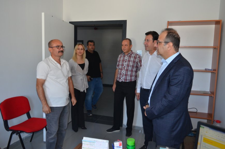 Kırşehir İl Sağlık Müdürü Dr. Ertan Değirmencioğlu, Ek Hizmet Binasında İncelemelerde Bulundu