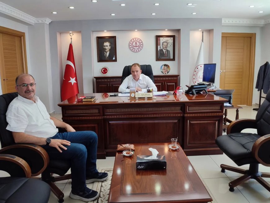 Kırşehir İl Milli Eğitim Müdürü Yusuf Yasin Gülşen’e Bartın'dan Ziyaret