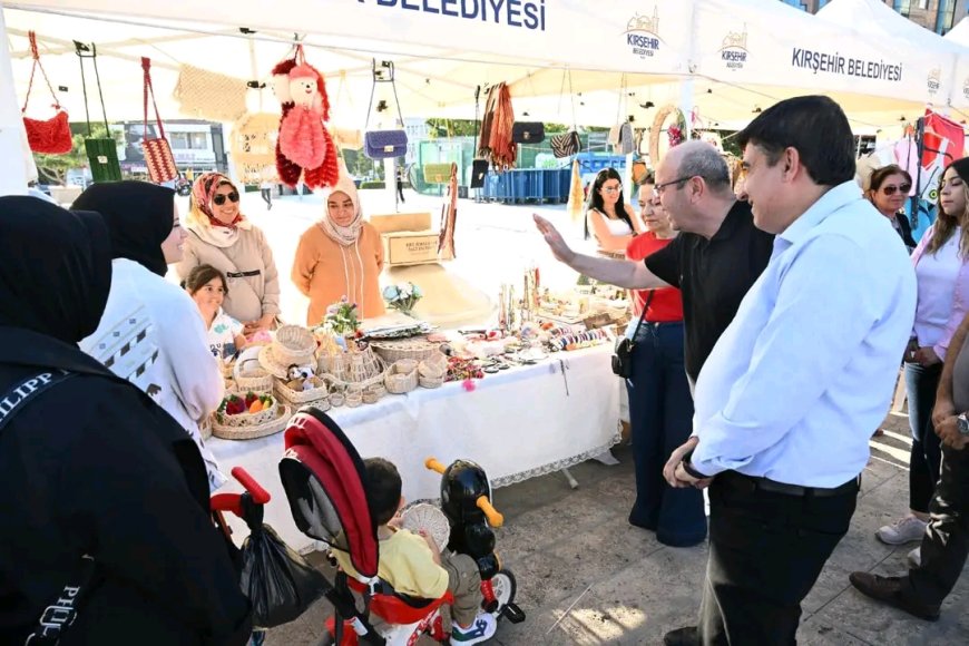 Cacabey Meydanında Kadın Emek Buluşması