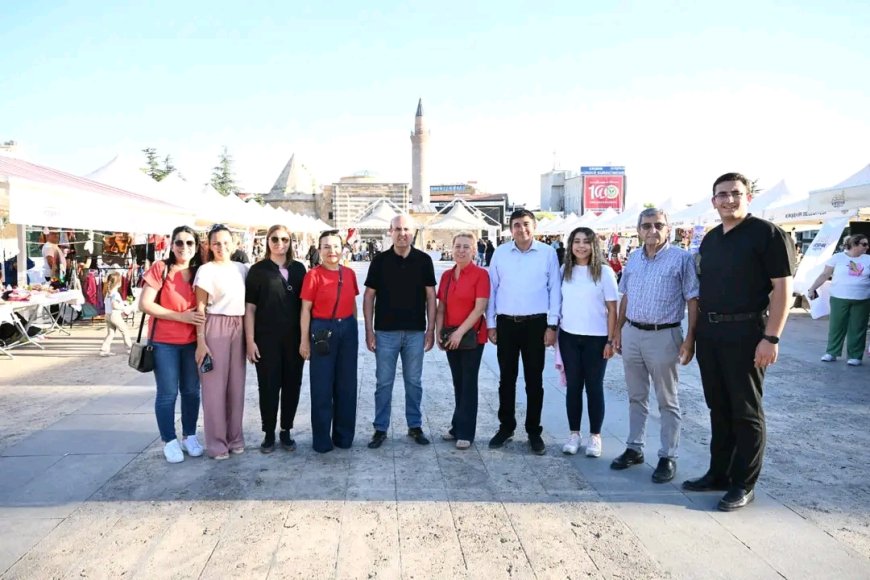 Cacabey Meydanında Kadın Emek Buluşması