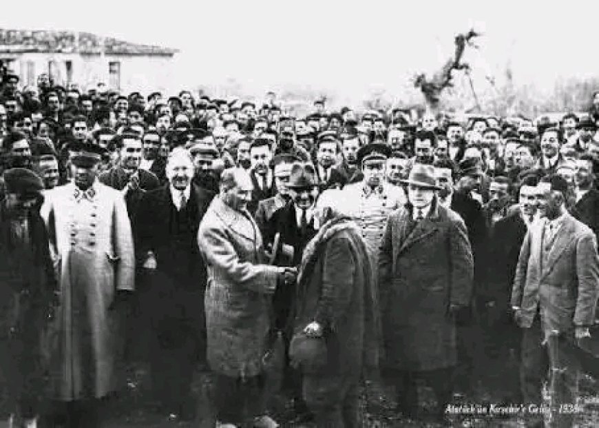 ATATÜRK’ÜN KIRŞEHİR’İ ZİYARETİ VE KIRŞEHİR GENÇLİĞİNE MESAJI