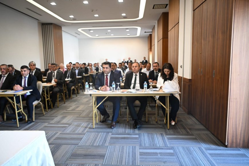 Kırşehir Tarım ve Orman Personeli, Genel Müdür Dr. Osman Yıldız ile Toplantıda Bir Araya Geldi