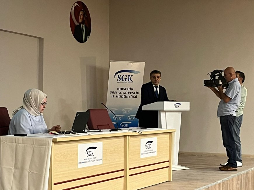 SGK Kırşehir İl Müdürü Hasan Hüseyin Şenlik, Gazilerimizi ve Emeklileri Ağırladı