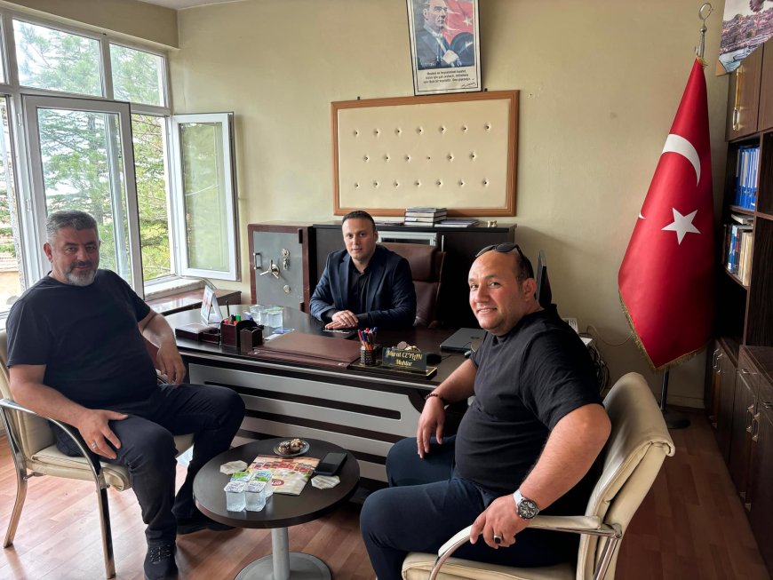 Boztepe Kaymakamı Hamza Erdem’den Karacaören Köyü Ziyareti