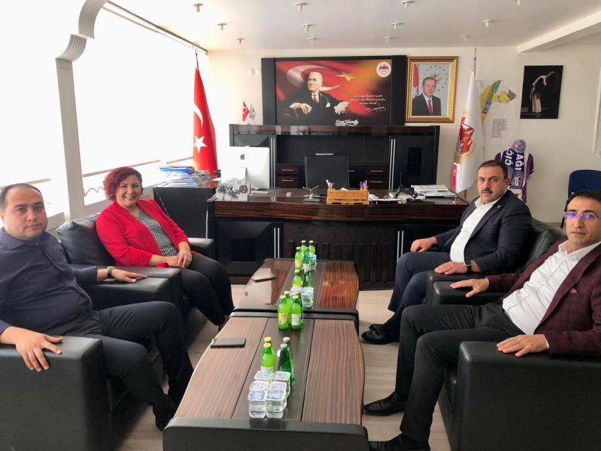 Çiçekdağ Belediye Başkanı Hasan Hakanoğlu’na Destek Ziyareti