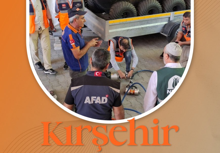 Kırşehir'de AFAD Gönüllülük Sistemi Eğitimleri Devam Ediyor