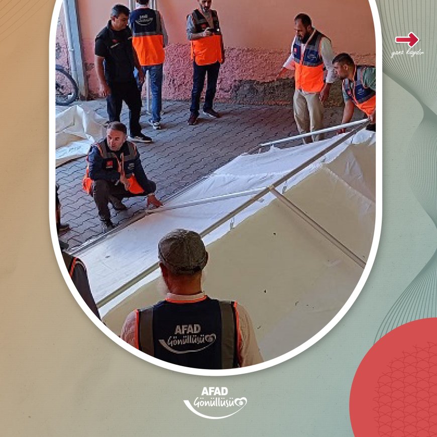 Kırşehir'de AFAD Gönüllülük Sistemi Eğitimleri Devam Ediyor