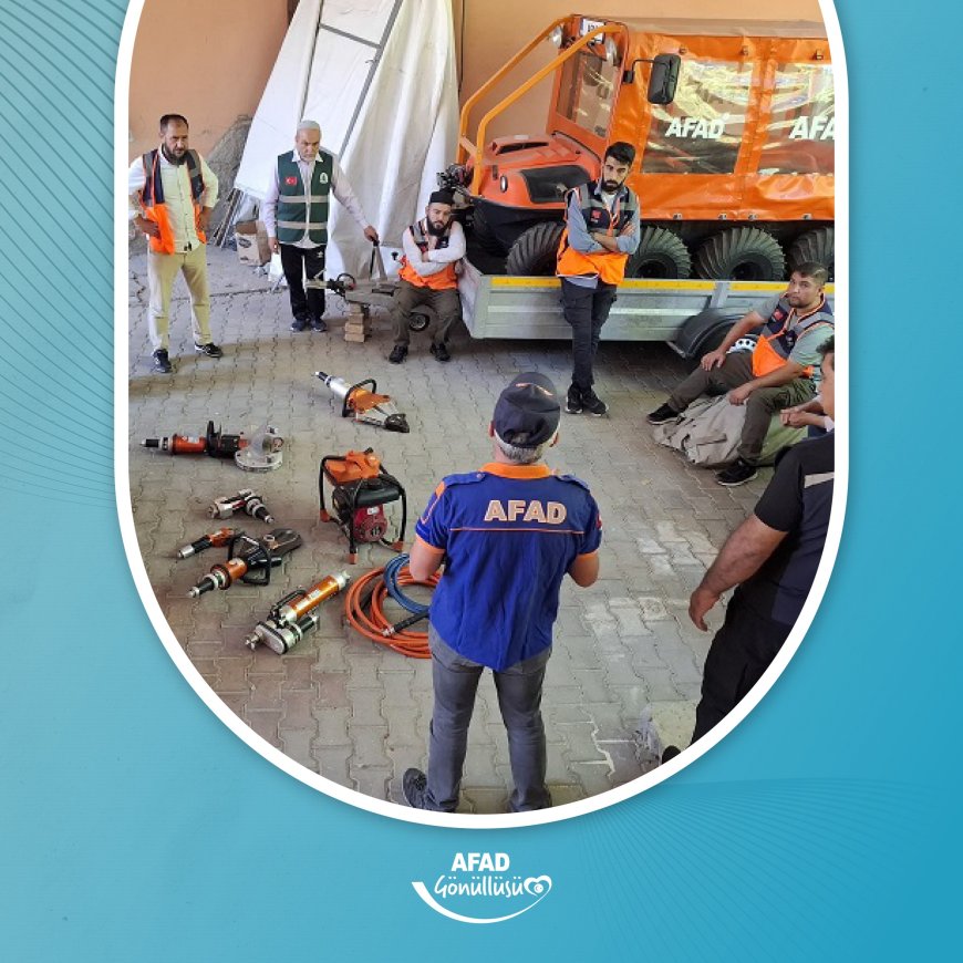 Kırşehir'de AFAD Gönüllülük Sistemi Eğitimleri Devam Ediyor