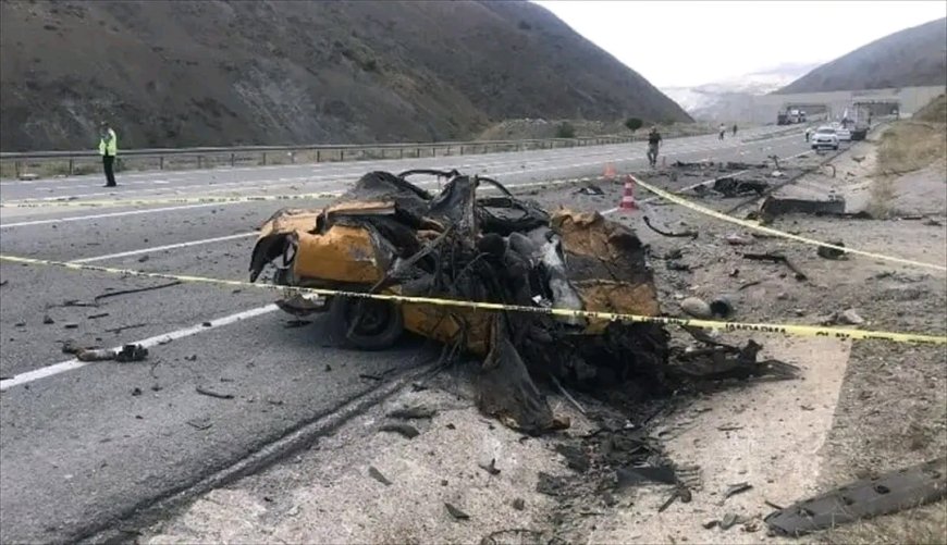 Kırşehir'li Polis Memuru ve Ailesi Trafik Kazası Kurbanı Oldu