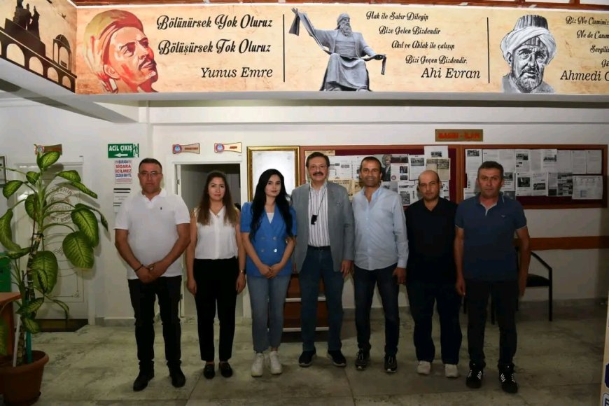 TOBB Başkanı Hisarcıklıoğlu'dan Kırşehir Ticaret Borsası'na Taziye Ziyareti
