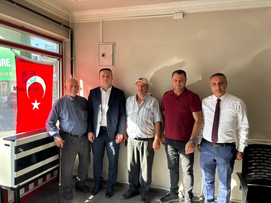 Boztepe Kaymakamı Hamza Erdem, Esnaf Ziyaretlerinde Bulundu