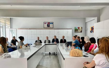 "Millî Eğitim Bakanlığı Yetkilileri Kırşehir Lisesi'nde Öğretmenlerle Toplantı Yaptı"