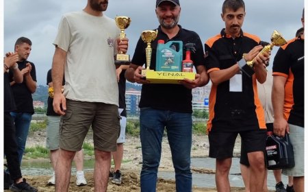 Giresun’da Üçüncülük kupası Derebaşı Off-Road'ın oldu.