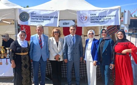 Kırşehir'de 37. Ahilik Haftası'nda Siirt ve Eruh Kadın Kooperatiflerinden Başarıyla Temsil