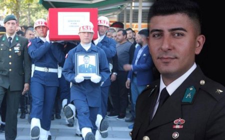"Kayseri'de Trafik Kazasında Hayatını Kaybeden P. Teğmen Hüseyin Kış İçin Cenaze Töreni Düzenlendi"