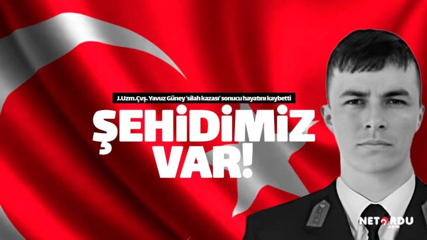 "ŞEHİDİN VAR TÜRKİYE"