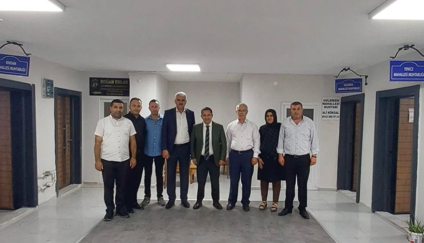 Vali Buhara, Merkez İlçede Muhtarları Ziyaret Etti
