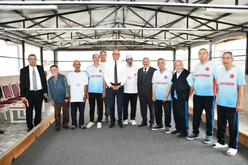 Mucur'da Bocce Turnuvası