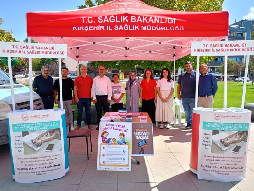Kırşehir İl Sağlık Müdürlüğü'nden Halk Sağlığı Haftası Etkinlikleri