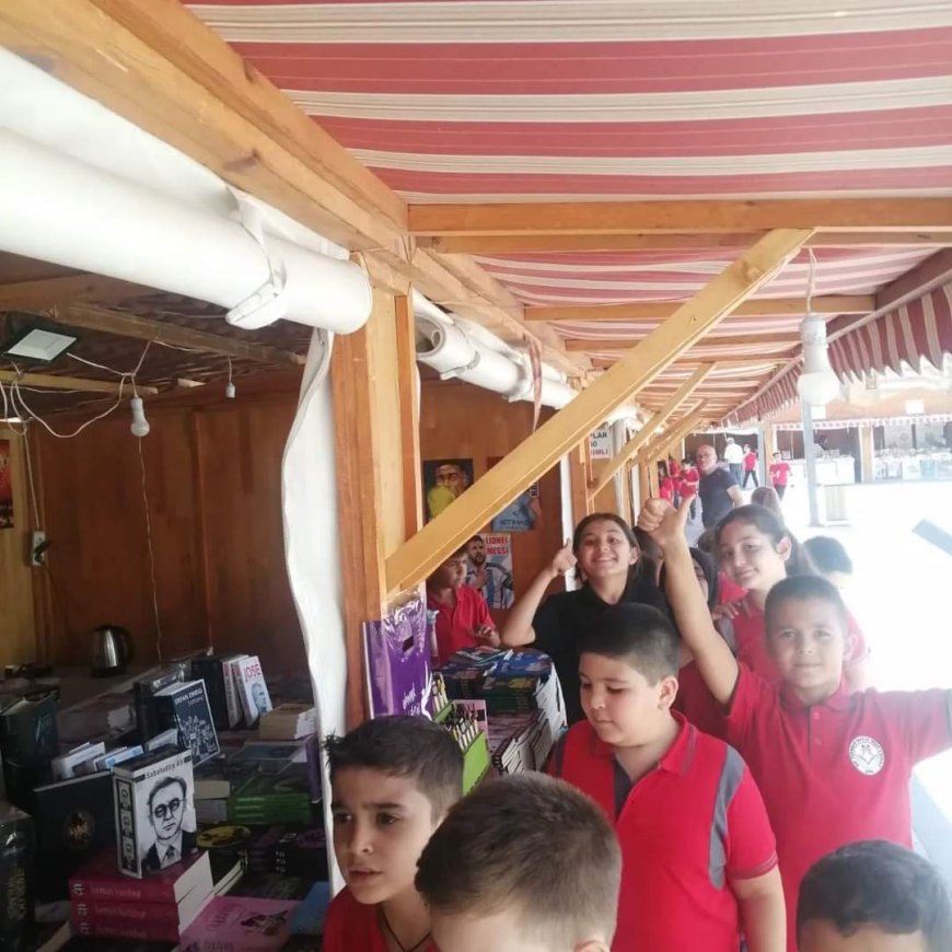 Borsa İstanbul Zernişan Vakkas Yaşar İlkokulu Öğrencileri Kırşehir Kitap Fuarında