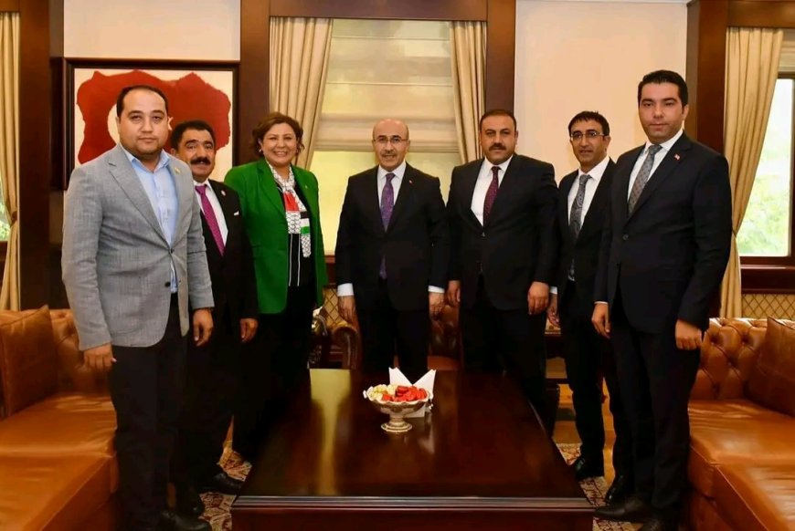 AK Parti Kırşehir Heyetinden Emniyet Genel Müdürü Mahmut Demirtaş’a Hayırlı Olsun Ziyareti