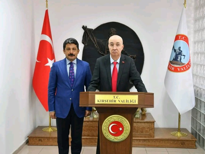"Kırşehir'de 37. Ahilik Haftası: Vali Demiryürek, Cumhurbaşkanı Başdanışmanı Turgut Aslan'ı Ağırladı"