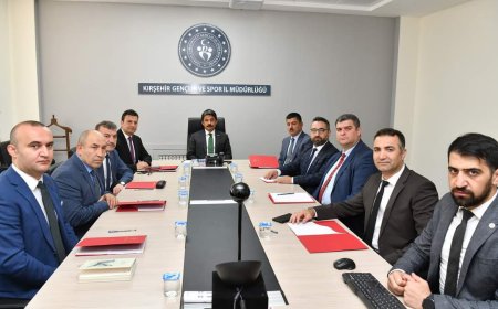 Vali Murat Sefa Demiryürek, Kırşehir Gençlik ve Spor Hizmetlerini Yerinde İnceledi.