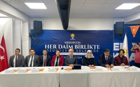 Kırşehir AK Parti İl Başkanlığı’nda İstişare ve Değerlendirme Toplantısı Gerçekleştirildi.
