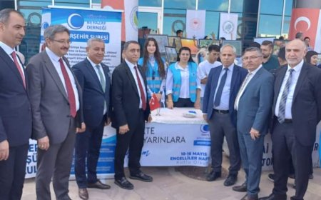 Ahi Evran Üniversitesi Öğrenci Toplulukları Buluşma Şenliği'nde Beyazay Derneği'ne Yoğun İlgi