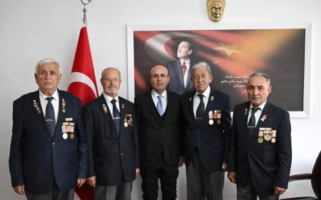 "Muharip Gaziler Derneği Kırşehir Şubesi Başkanı Kemal Parlak'tan Belediye Başkanı Ekicioğlu'na Ziyaret"