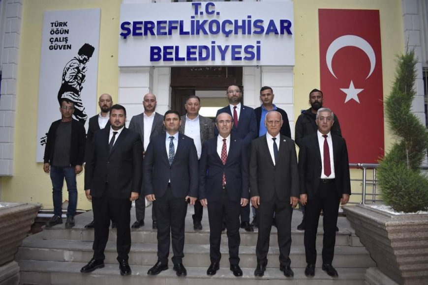 "Kırşehir Belediye Başkanı Ekicioğlu, Şereflikoçhisar'a İade-i Ziyaret Gerçekleştirdi"
