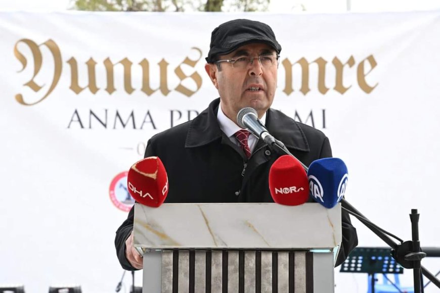 Başkan Ekicioğlu, Kırşehir'de Yunus Emre'yi Anma Etkinliğine Katıldı.
