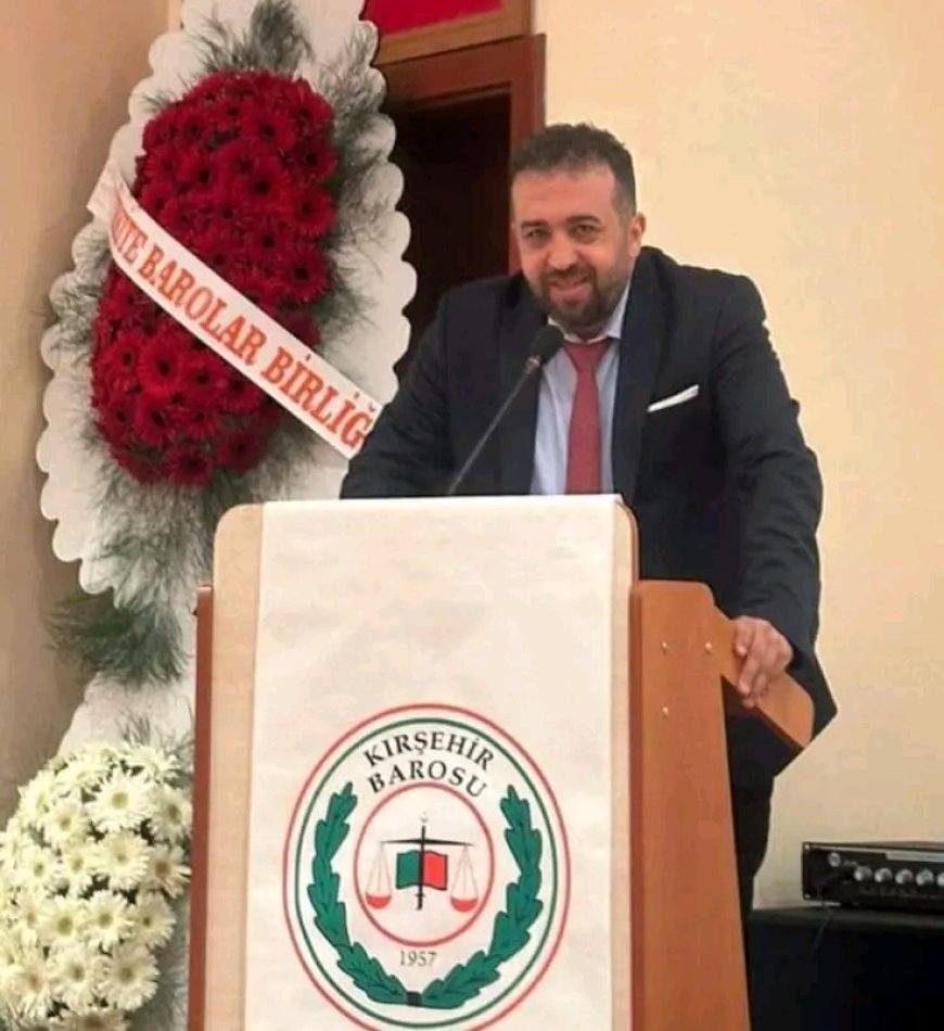 Avukat İsa Dağıstan Kırşehir Barosu Başkanlığına Seçildi: Kıyasıya Yarışta 133 Oyla Kazandı.