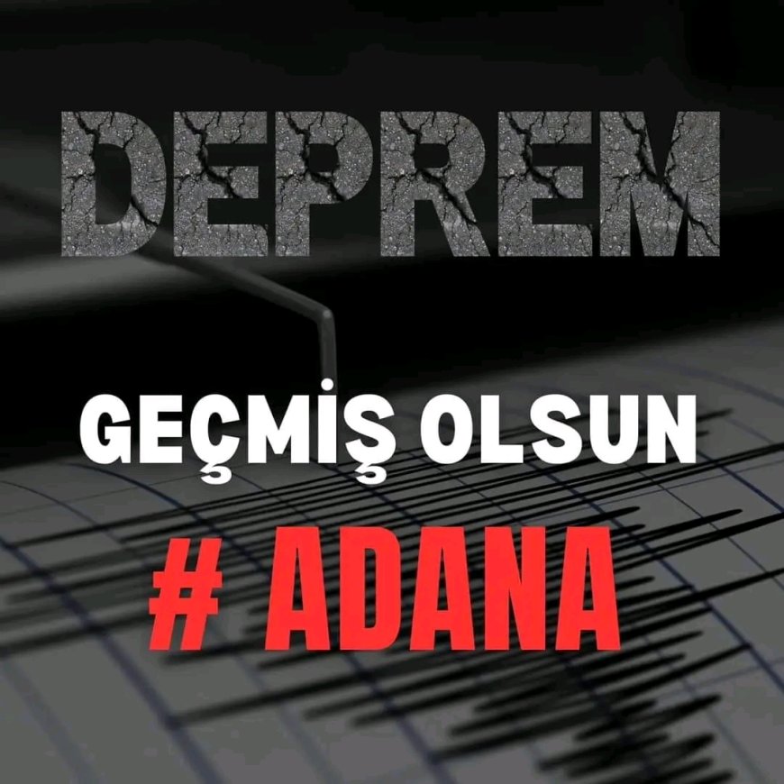 Adana'nın Kozan İlçesinde 5.0 Büyüklüğünde Korkutan Deprem: Vatandaşlar Sokağa Döküldü.
