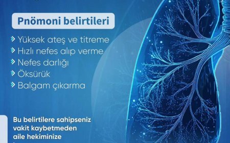 "Pnömoniye Dikkat: Akciğer Sağlığınızı Korumak İçin Erken Belirtilere Kulak Verin."