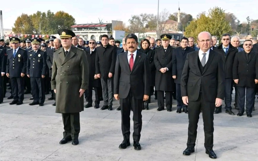 Kırşehir'de 10 Kasım Atatürk'ü Anma Günü Törenle Anıldı.